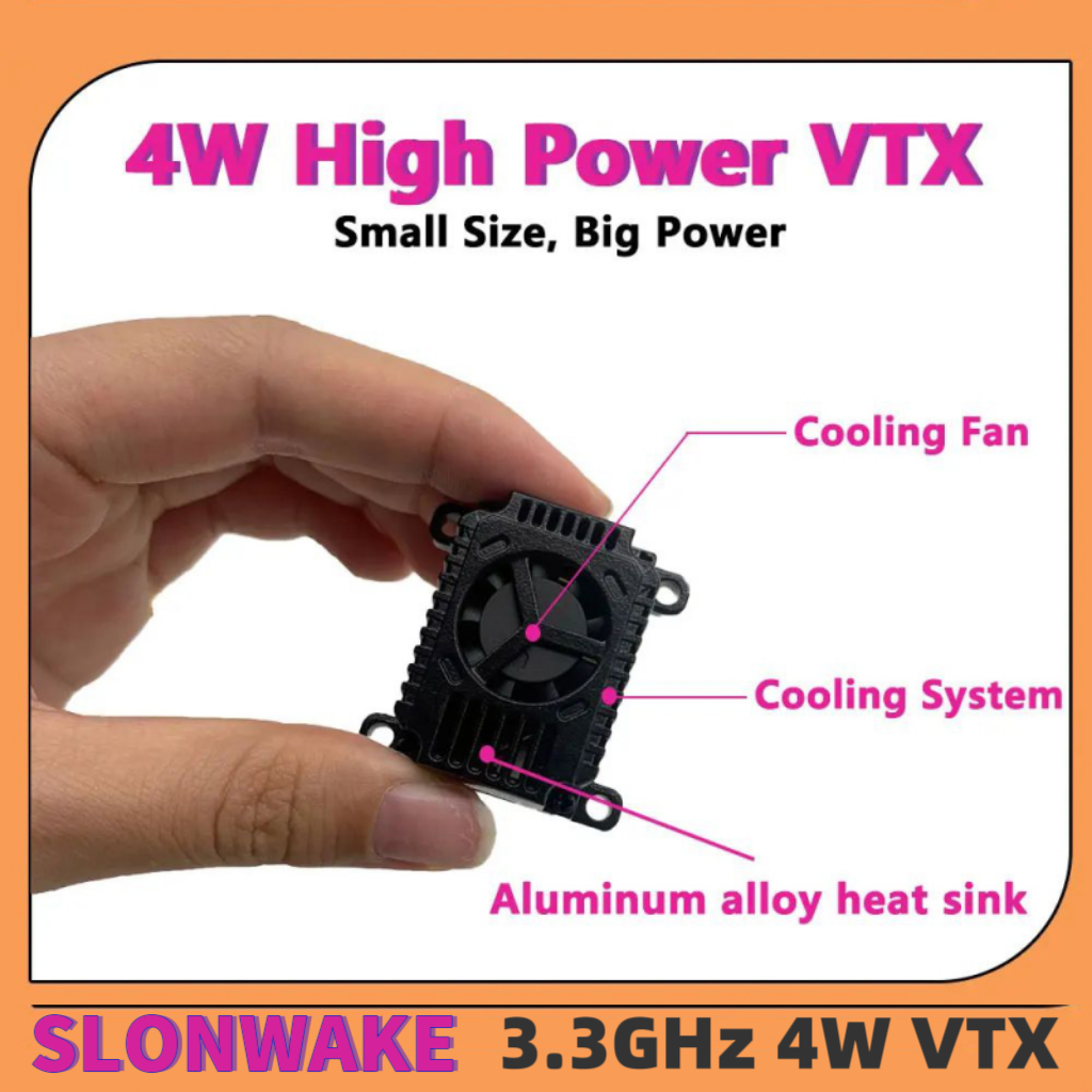 Drone With Rc Controller - SLONWAKE FPV 3.3G 16CH 4000mW High