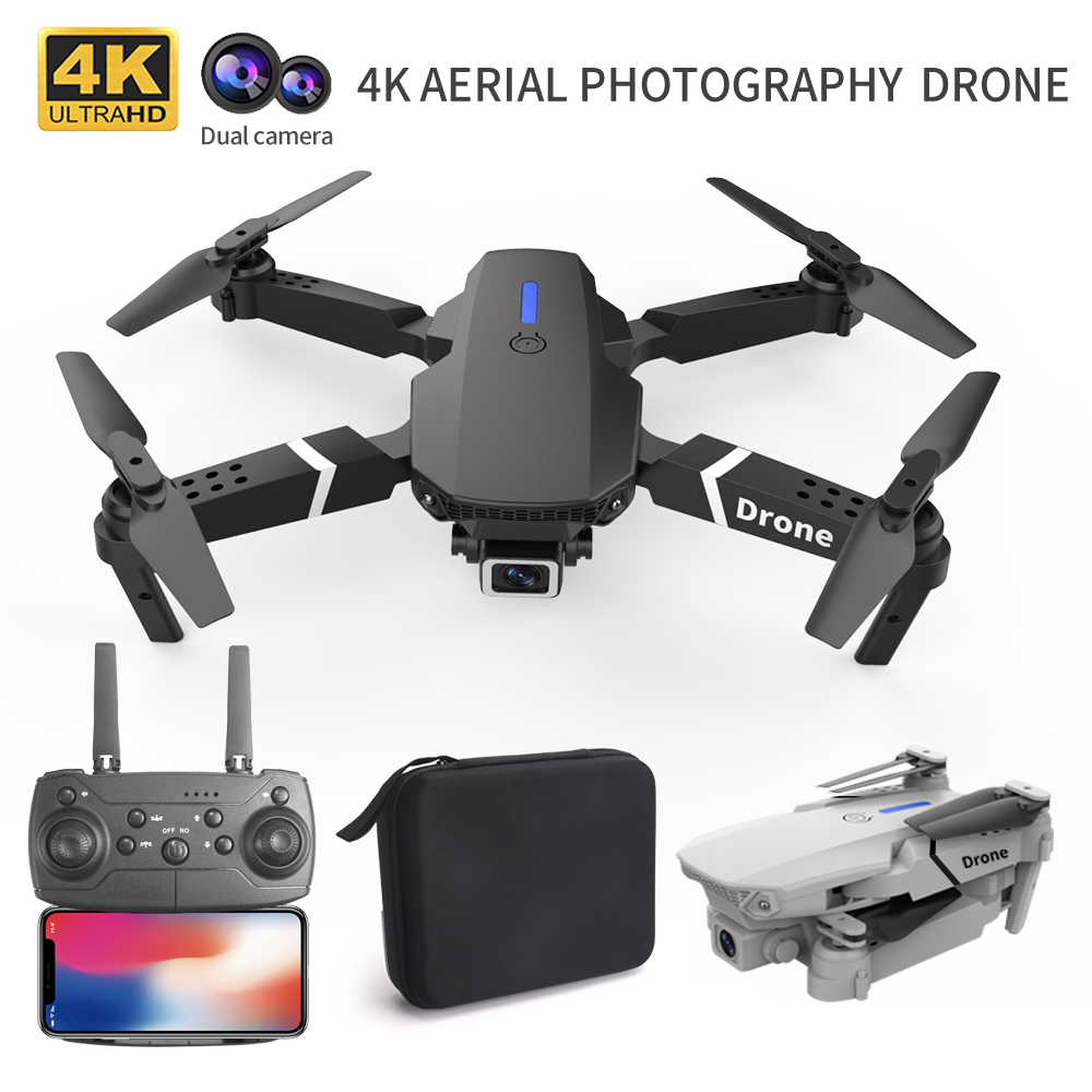 Rc Drone E88 - 2025 E88 Pro Drone Profesional HD