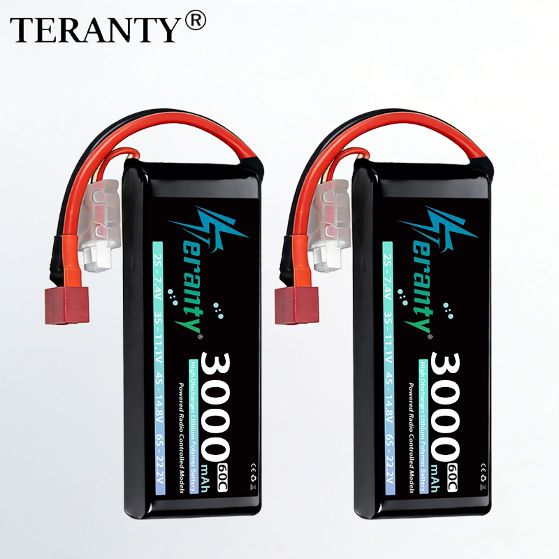 Drone And Car - TERANTY 2S 3000mAh Lipo Battery 7.4V