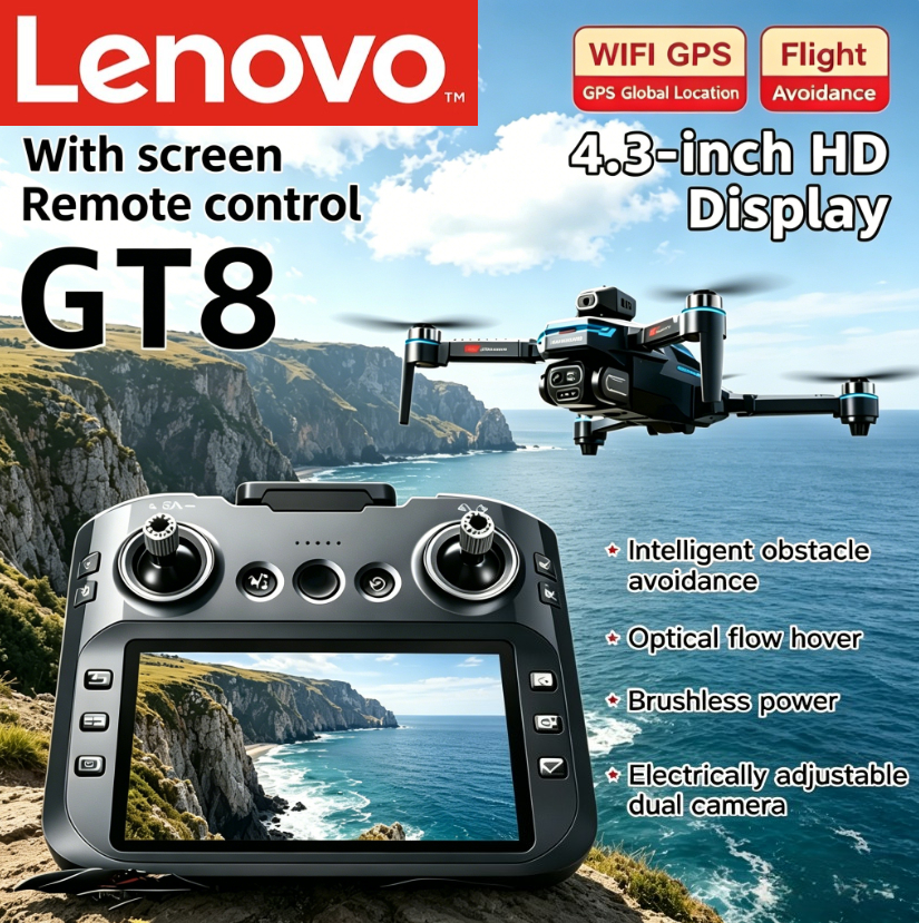 Drone Gt8 Rc - Lenovo GT8 GPS Drone 8K HD