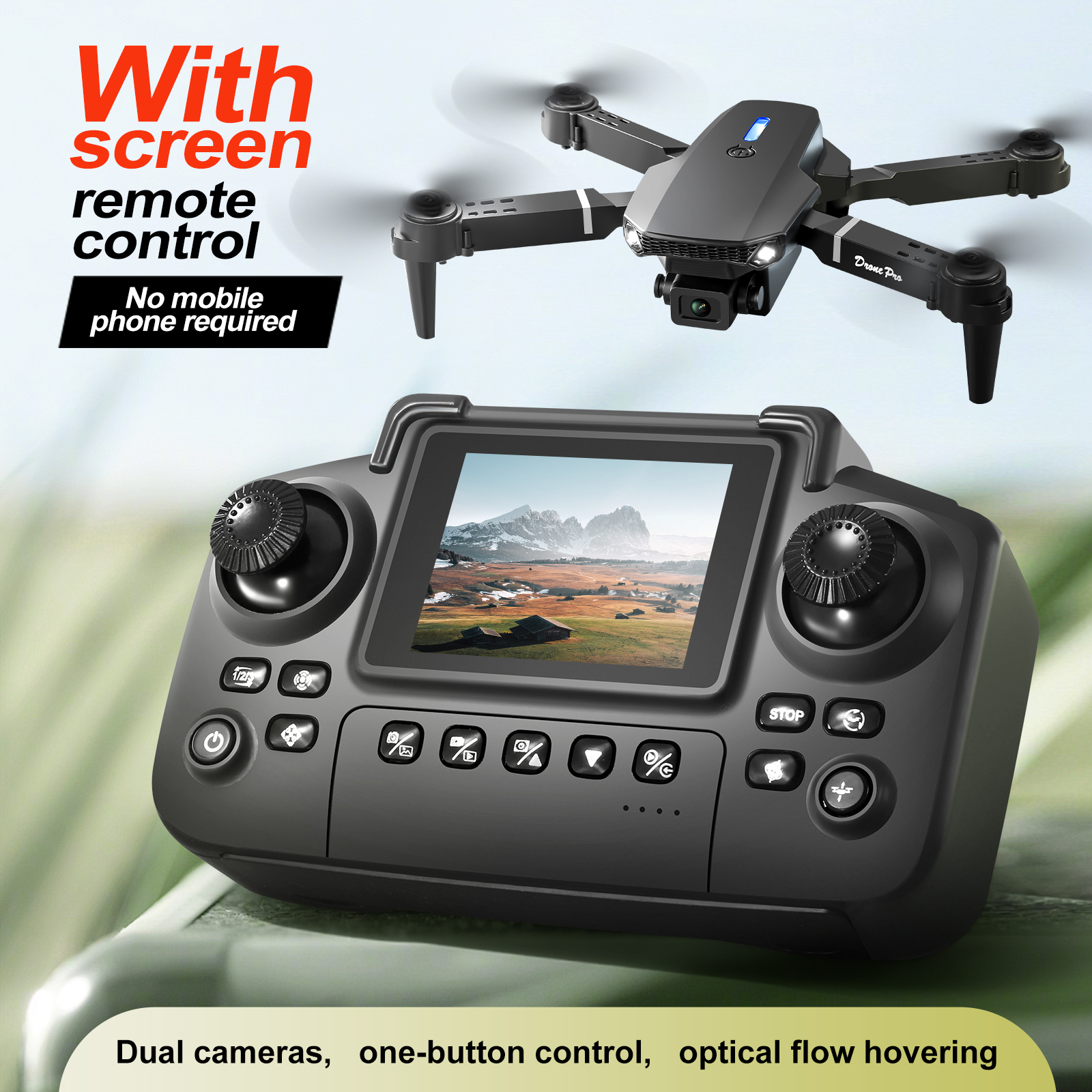 Rc Drone E88 - 2025 New E88 E99 Upgraded Drone