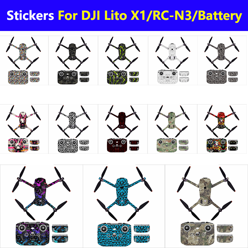 For DJI LITO X1 Drone PVC Deca - مراجعة Drone Dji Rc N3 وسعره