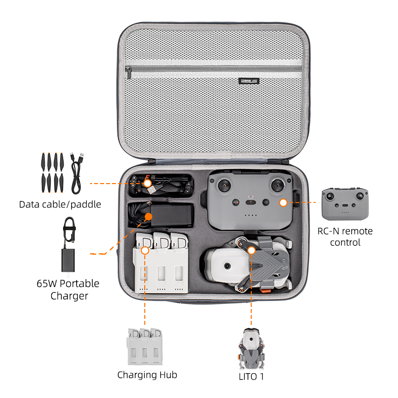 Portable Handheld Bag Nylon St - مراجعة Drone Rc Belt وسعره