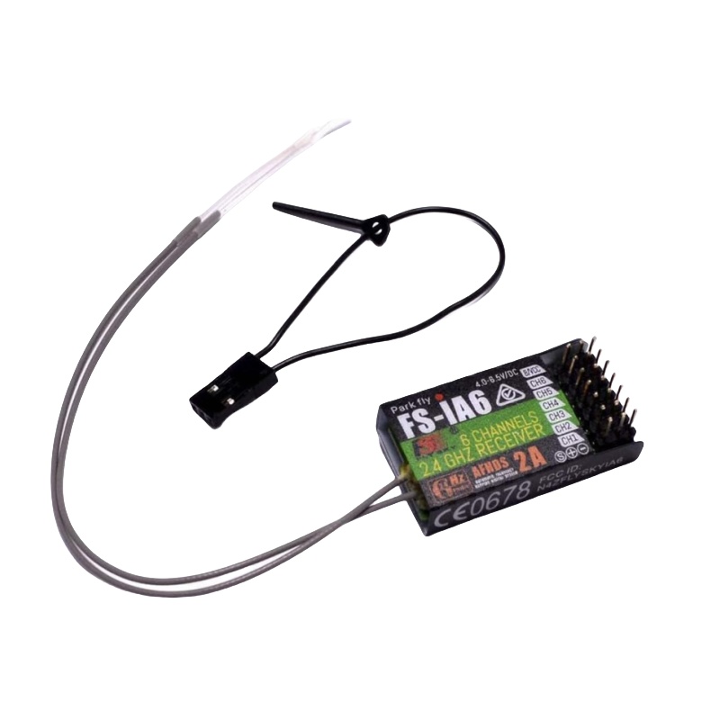 Flysky FS-IA6 Receiver 6CH Dua - مراجعة Drone Rc Racing وسعره