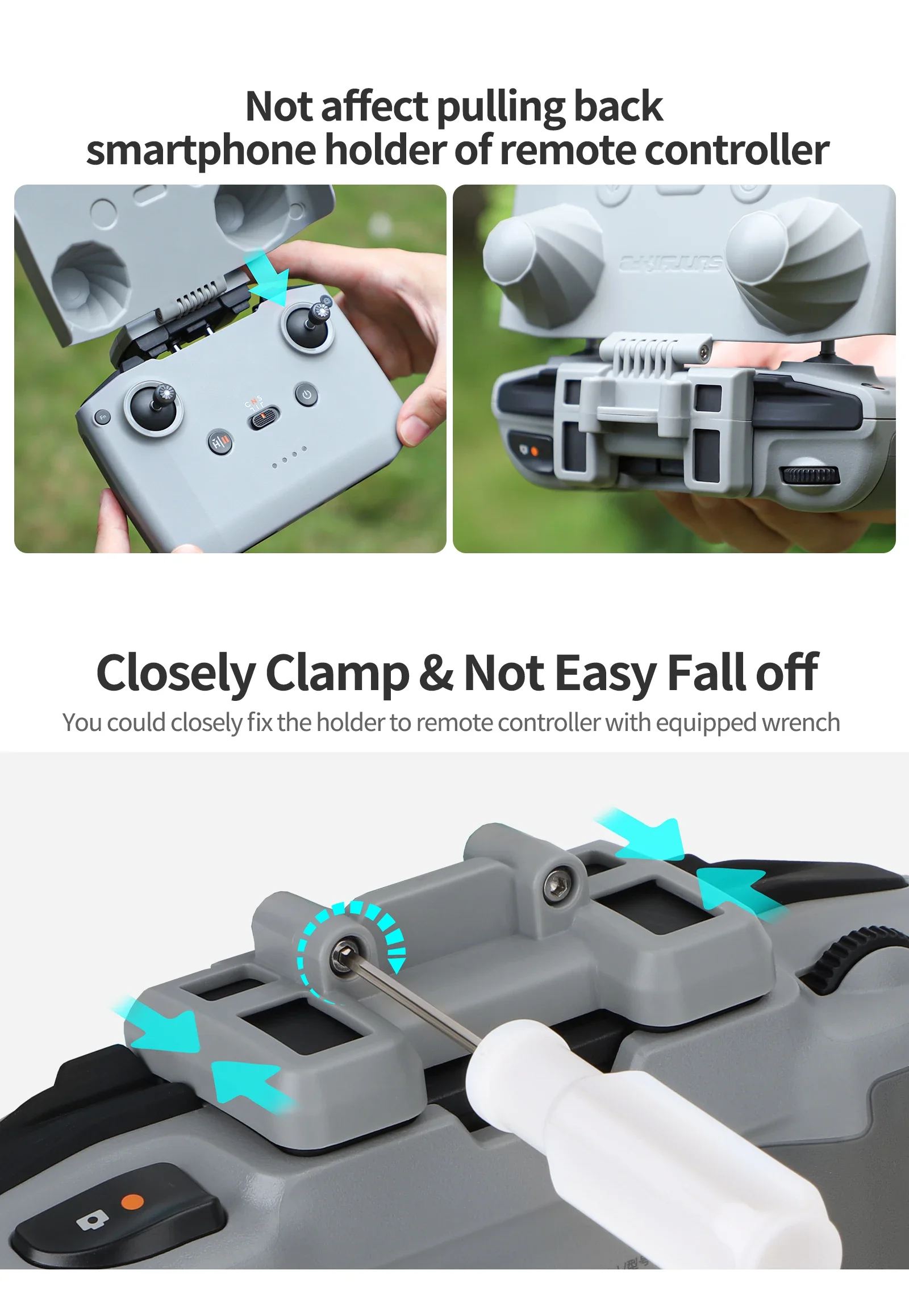 2 in 1 Controller Protector Su - مراجعة Drone Dji Rc N3 وسعره