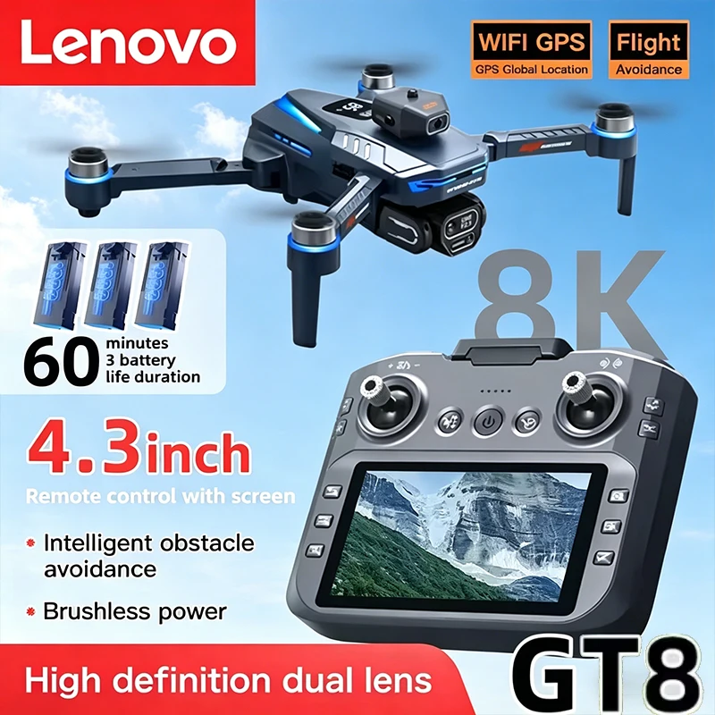 Lenovo GT8 8K Professional Dro - مراجعة Drone Gt8 Rc وسعره