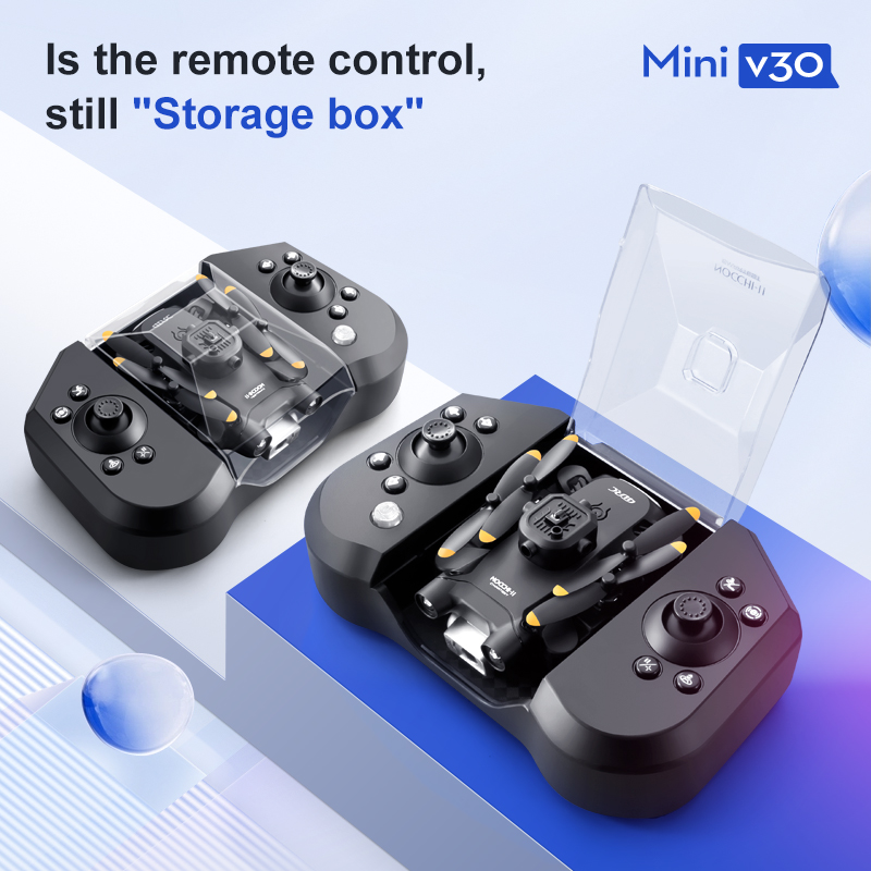 Mini V30 WiFi FPV Drone With 4 - مراجعة Drone Rc With Screen وسعره