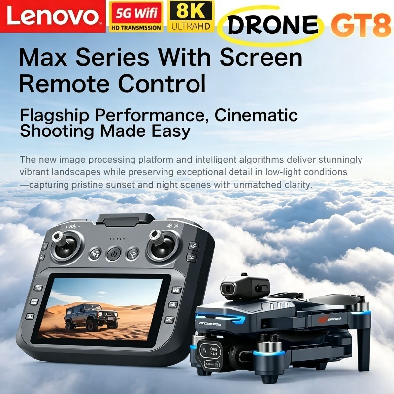 Lenovo GT8 Drone 8K Profession - مراجعة Drone Gt8 Rc وسعره