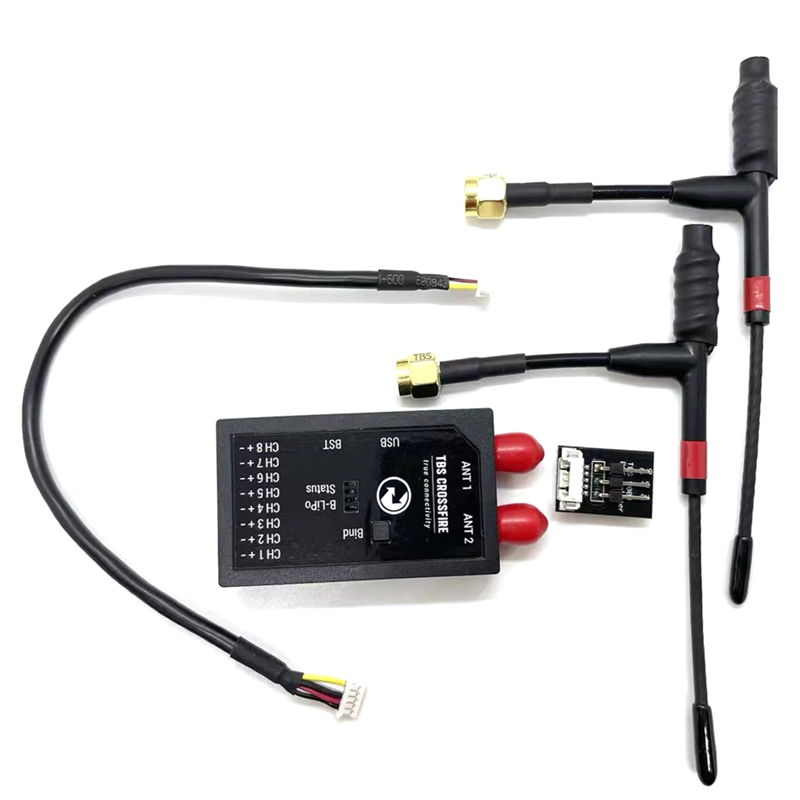 TBS Crossfire 8CH Diversity RX - مراجعة Crossfire Receiver Rx وسعره