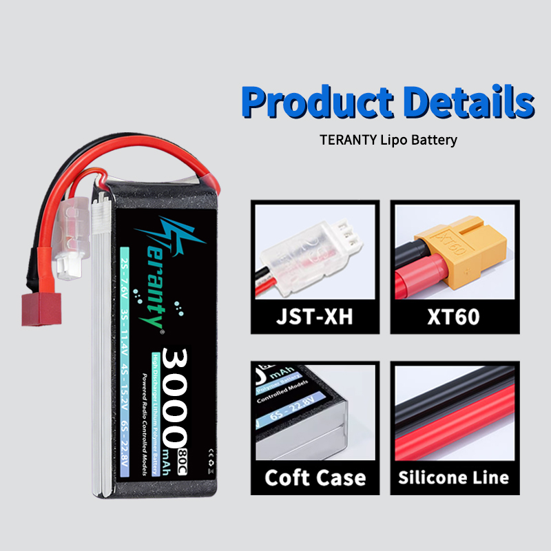 TERANTY 2S 3000mAh Lipo Batter - مراجعة Drone And Car وسعره