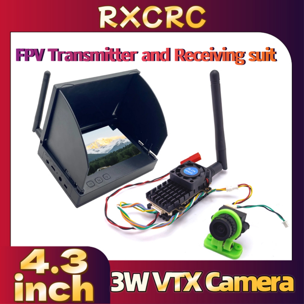RXCRC 5.8G 3W Video VTX transm - مراجعة Drone Rc With Screen وسعره