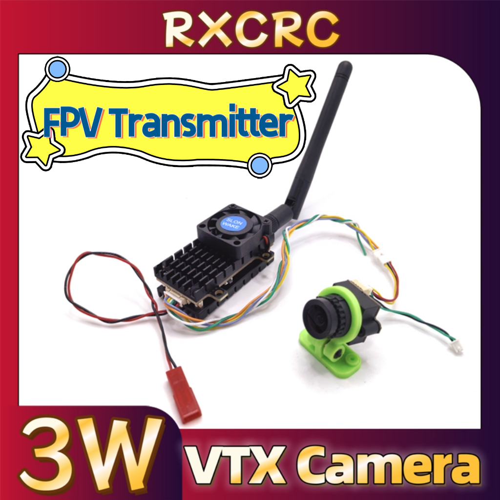 RXCRC 5.8G 3W Video VTX transm - مراجعة Drone Rc With Screen وسعره