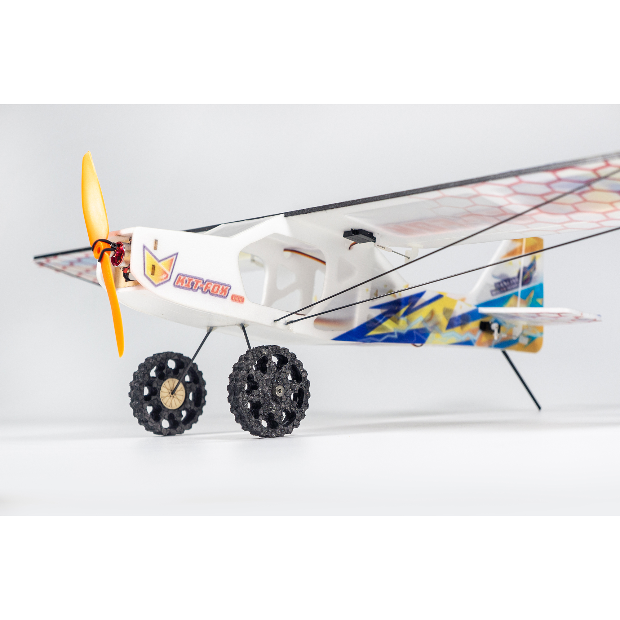 KIT-FOX V2025 RC Airplane Kit  - مراجعة Drone Rc Aircraft وسعره