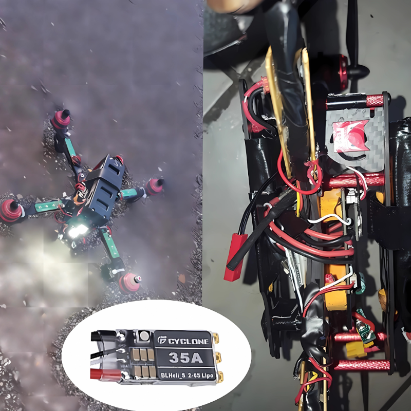 Cyclone 35A BLHeli_S ESC - Hig - مراجعة Drone With Rc Controller وسعره