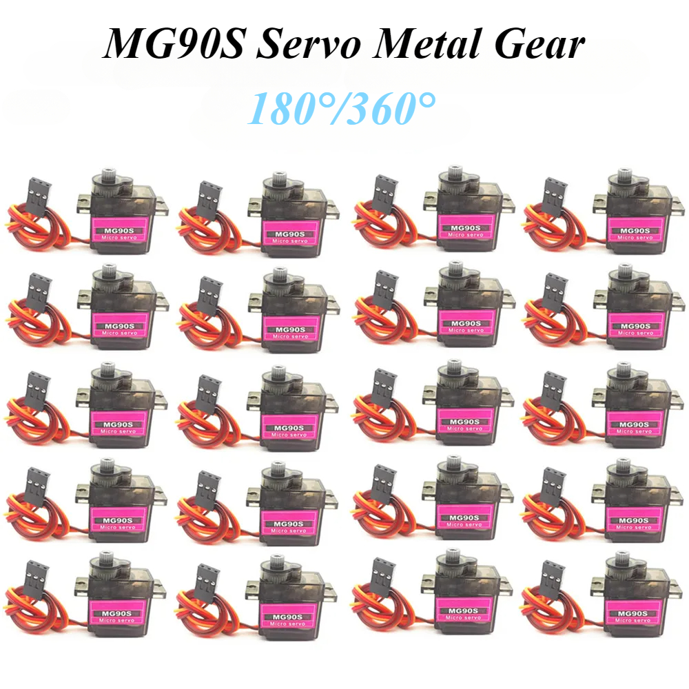 2/4/10/20/50Pcs MG90S Servo Al - مراجعة Drone Rc Aircraft وسعره