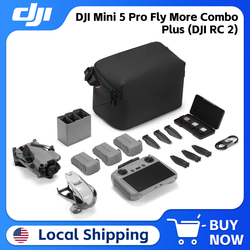 DJI Mini 5 Pro Fly More Combo  - مراجعة Drone Dji Rc Plus 2 وسعره
