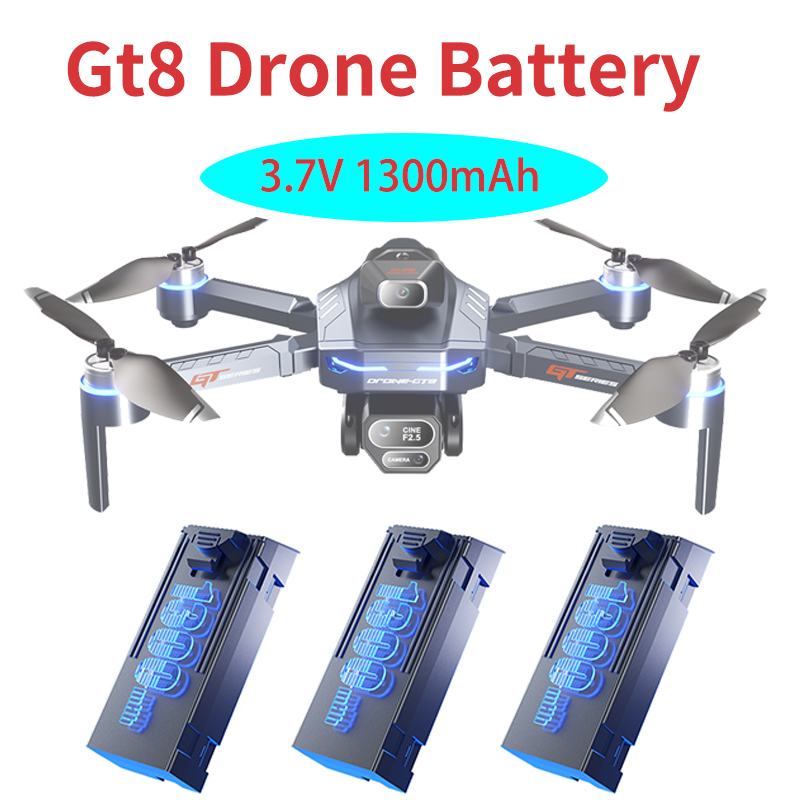 Original 3.7V 1300mAh GT8 Dron - مراجعة Drone Gt8 Rc وسعره