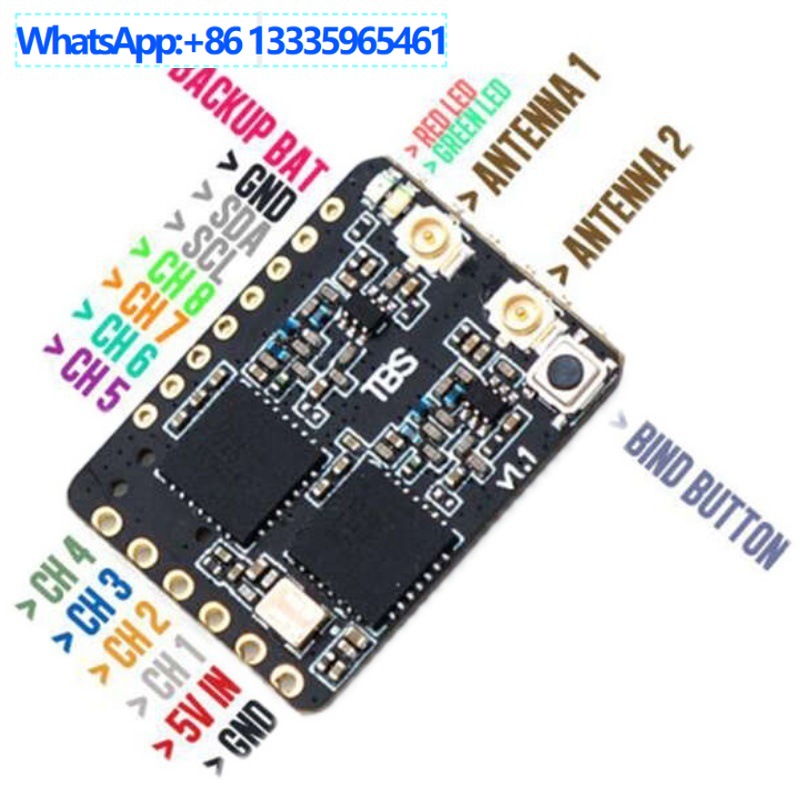 FPV Agent, Black Sheep TBS CRO - مراجعة Crossfire Receiver Rx وسعره