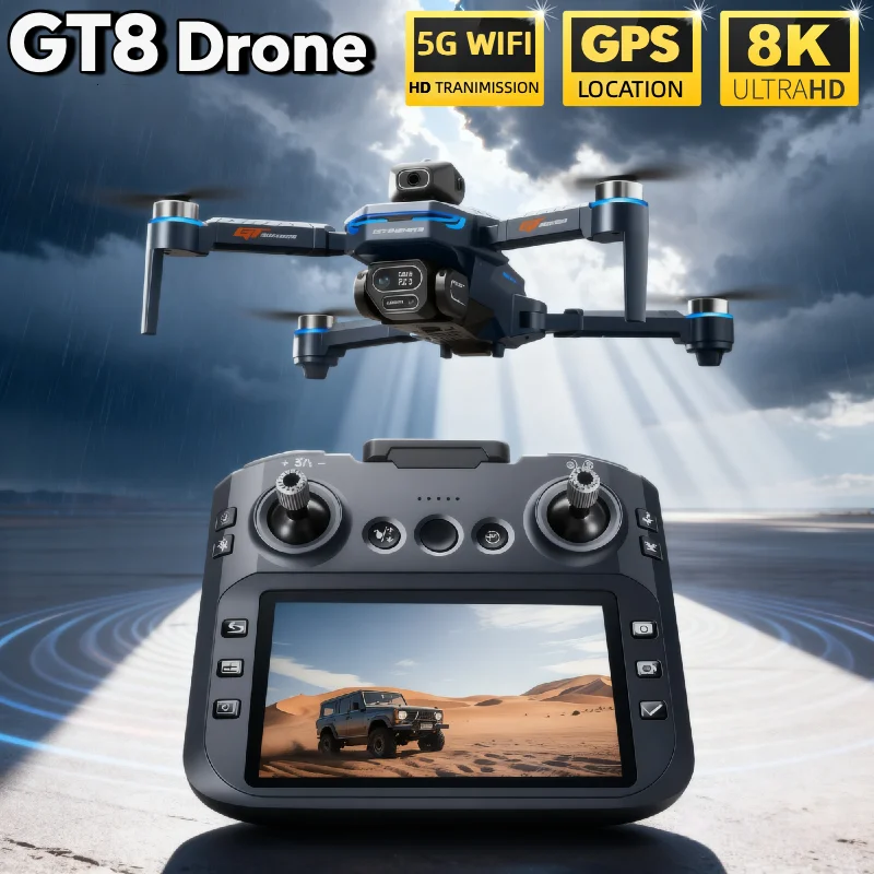 HOT For LSRC GT8 Drone 4K Prof - مراجعة Drone Gt8 Rc وسعره