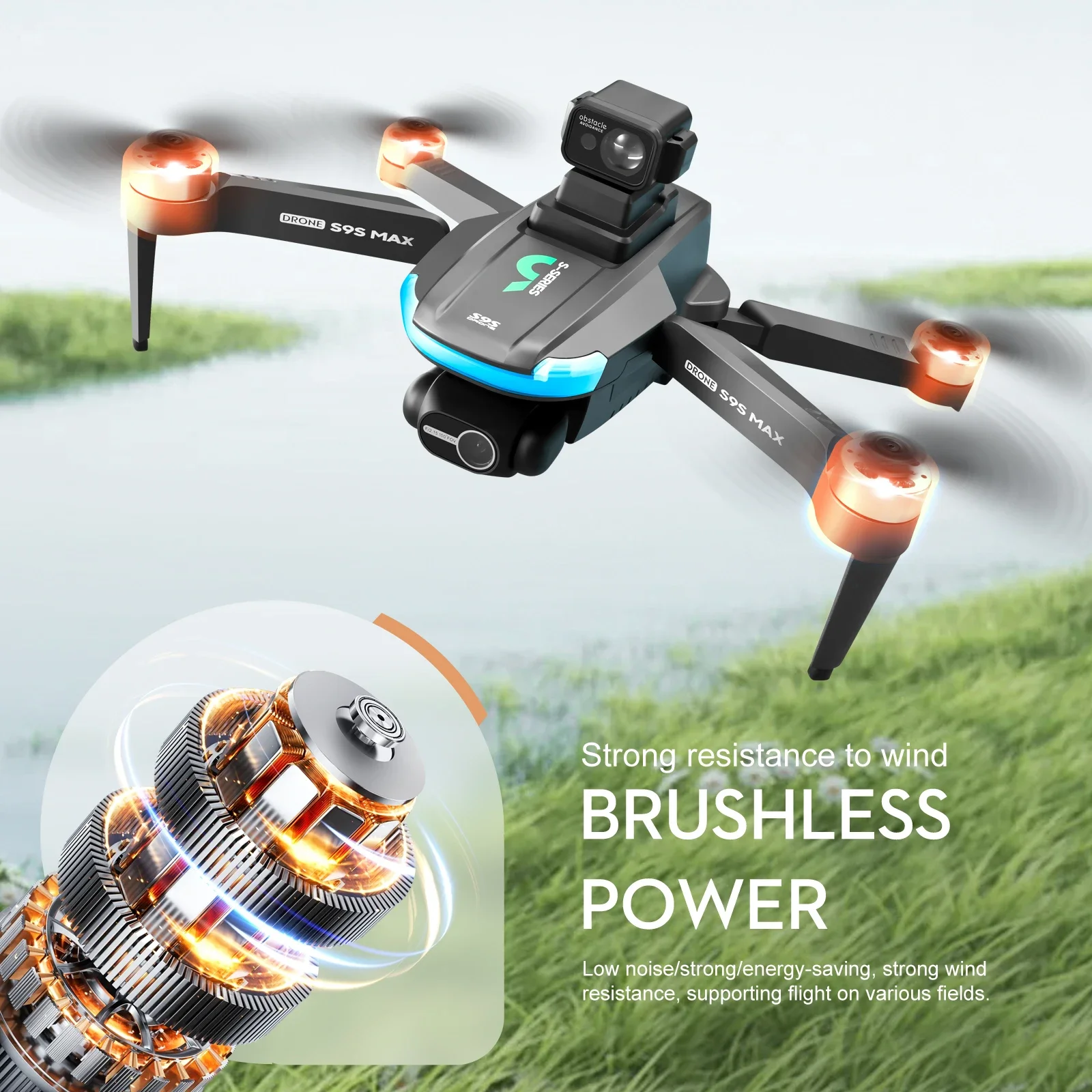 NEW S9S MAX MINI Drone 4K 2-Ax - مراجعة Drone Rc With Screen وسعره