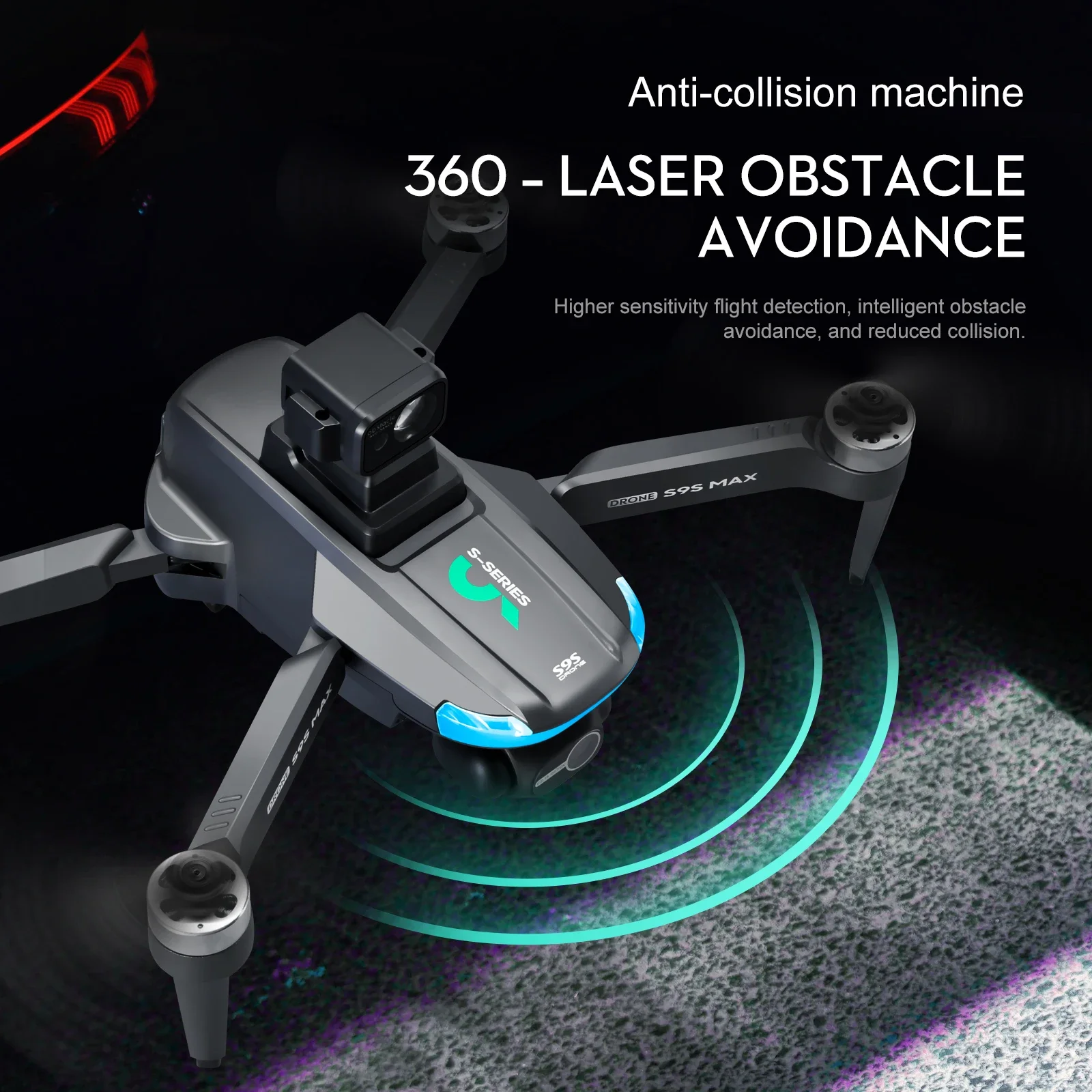 NEW S9S MAX MINI Drone 4K 2-Ax - مراجعة Drone Rc With Screen وسعره