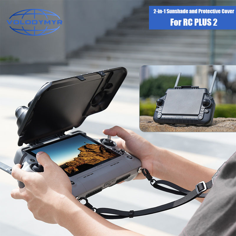 VOLODYMYR Sun Hood Joystick Pr - مراجعة Drone Dji Rc Plus 2 وسعره
