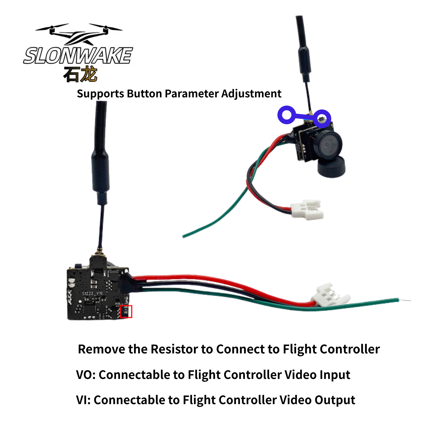 SLONWAKE 5.8G Analog Video Tra - مراجعة Drone Rc With Screen وسعره
