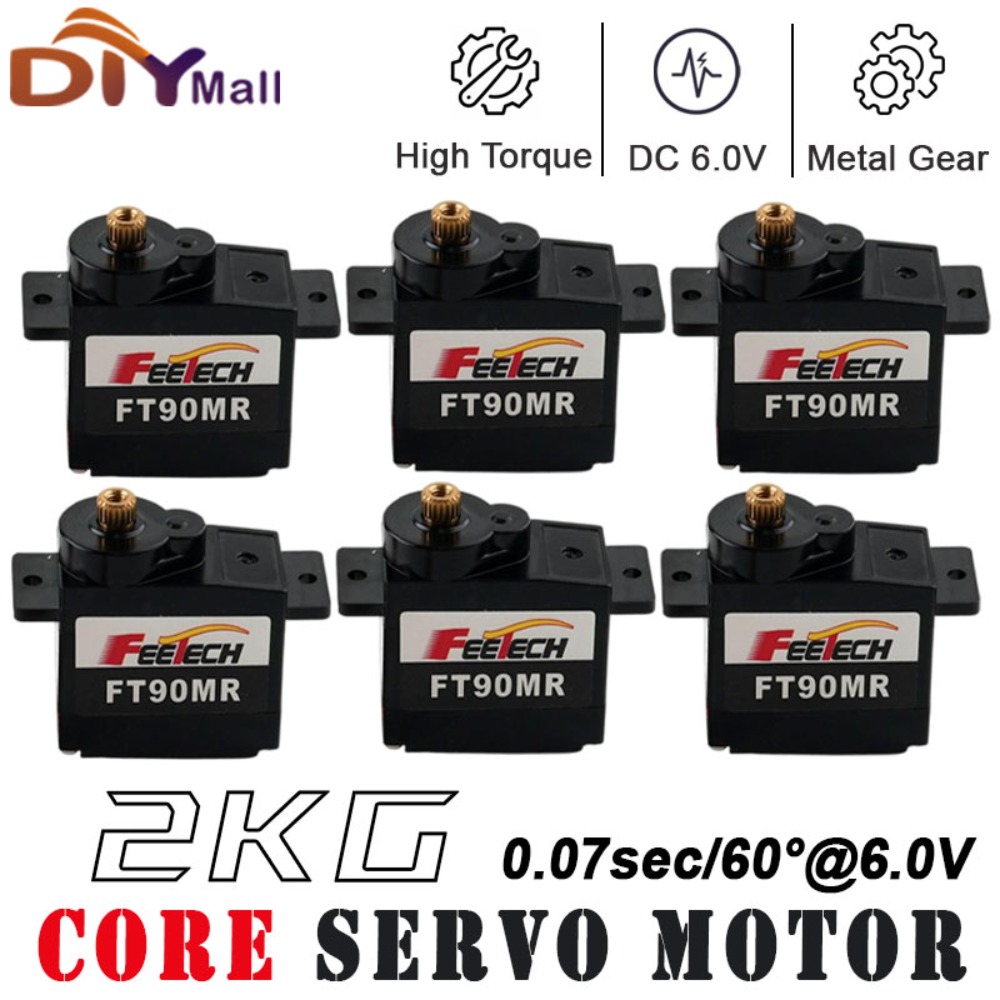 1/2/4 PCS Feetech FT90M Digita - مراجعة Drone And Car وسعره
