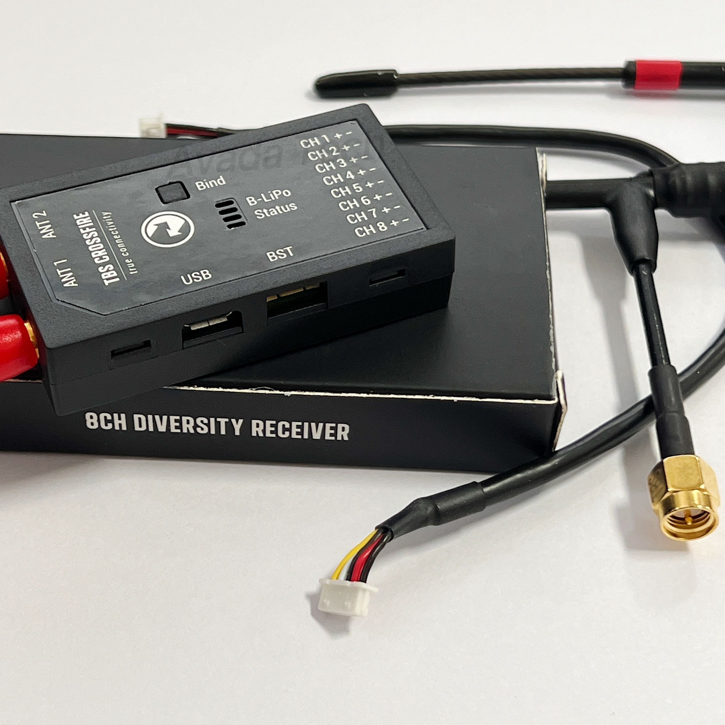 TBS CROSSFIRE 8CH DIVERSITY RX - مراجعة Crossfire Receiver Rx وسعره