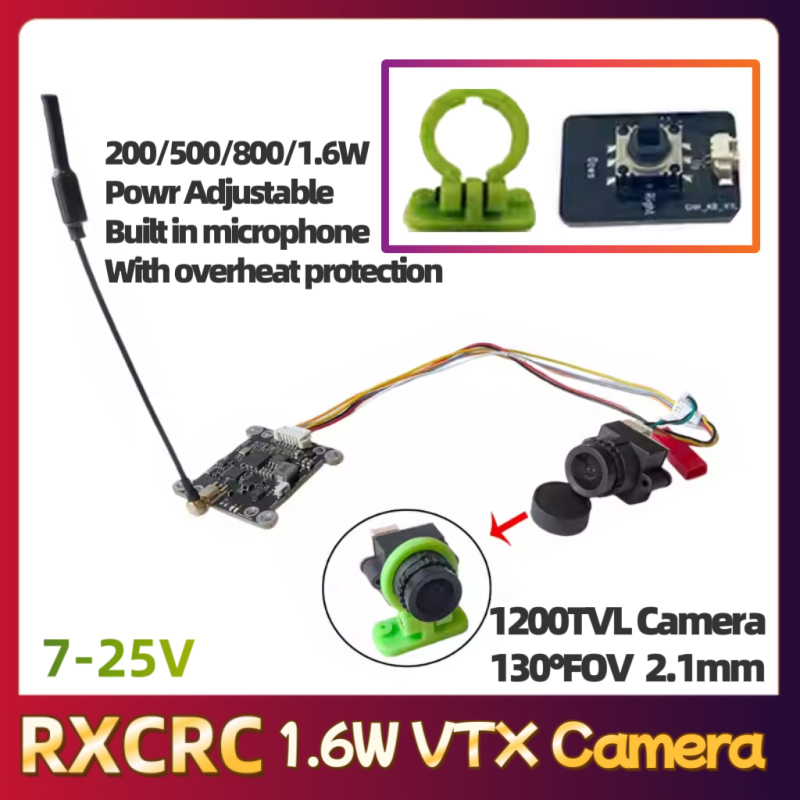 RXCRC 5.8G Module 48CH 1.6W VT - مراجعة Drone With Rc Controller وسعره