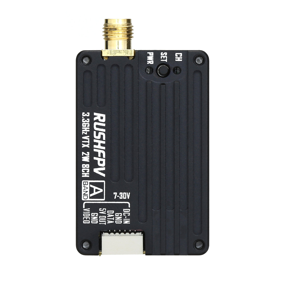 RUSHFPV 3.3G 2W VTX Transmitte - مراجعة Drone With Rc Controller وسعره