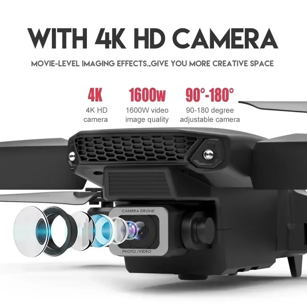 E88 Pro WIFI FPV Drone Wide An - مراجعة Rc Drone E88 وسعره