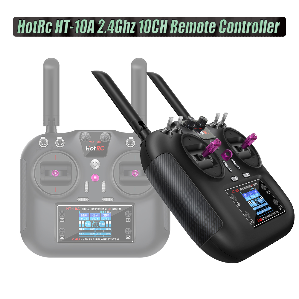 Hotrc Hot rc HT-10A HT10A 2.4G - مراجعة Drone Rc Parts وسعره