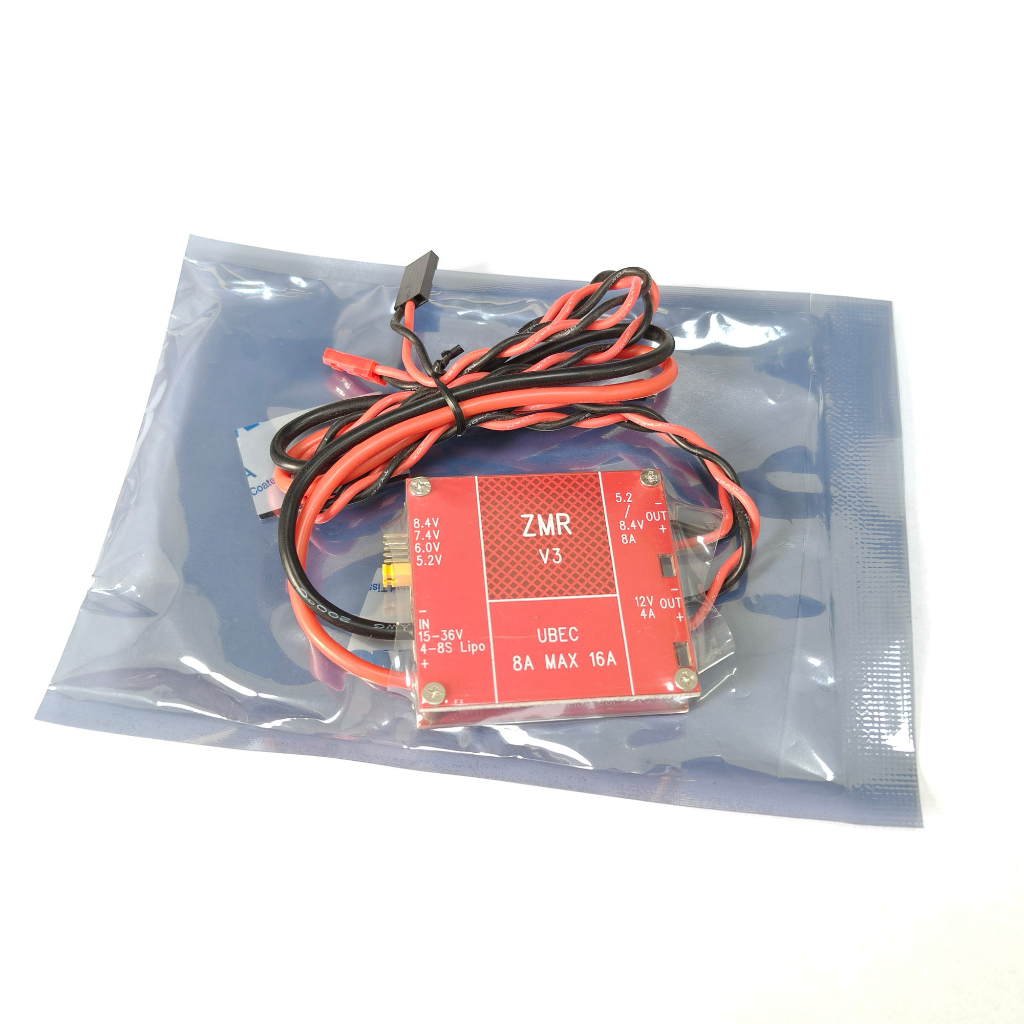 UBEC V2 V3 V4 ZMR 8A Dual BEC  - مراجعة Drone Rc Parts وسعره