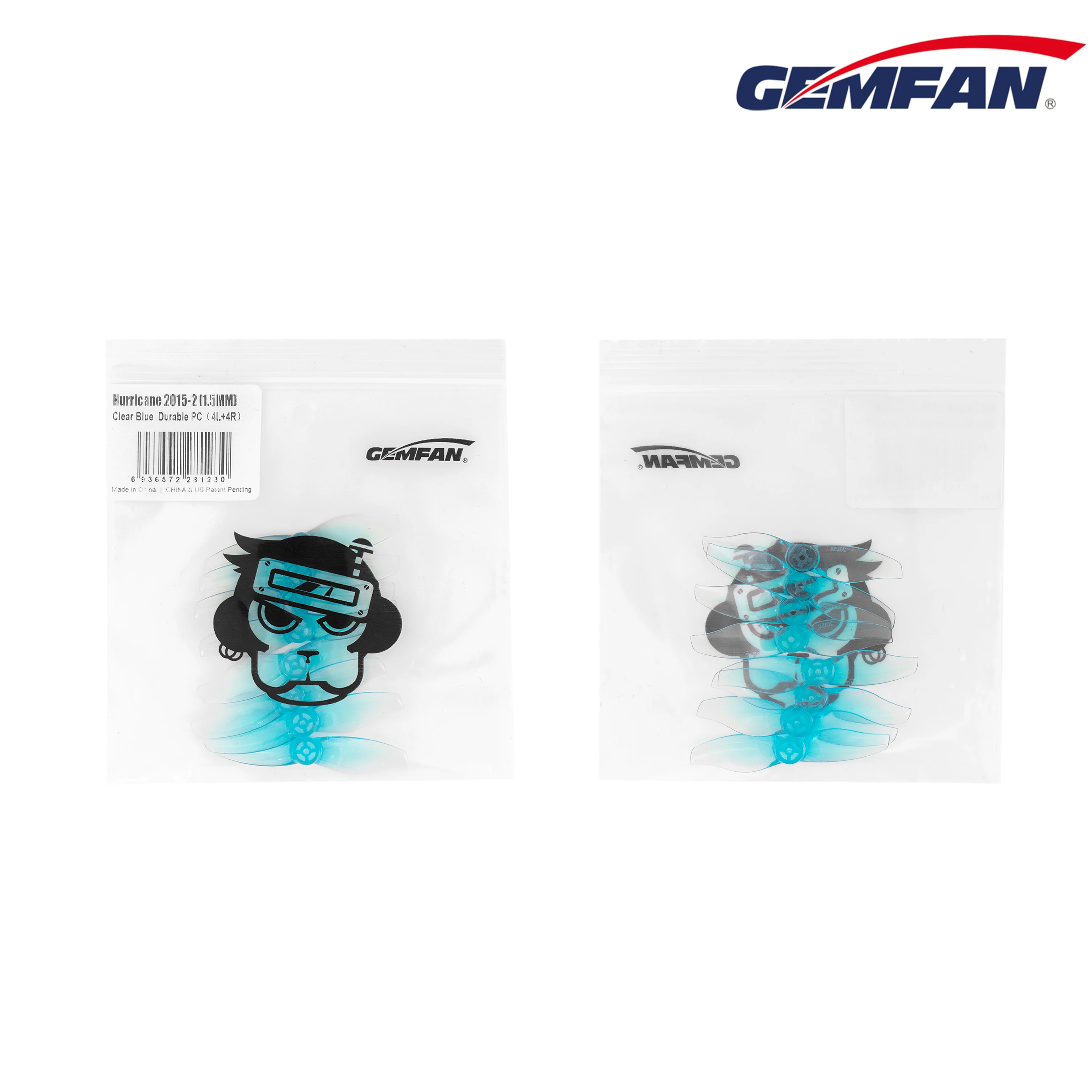 NEW 4Pairs GEMFAN 2015 Hurrica - مراجعة Drone Rc Parts وسعره