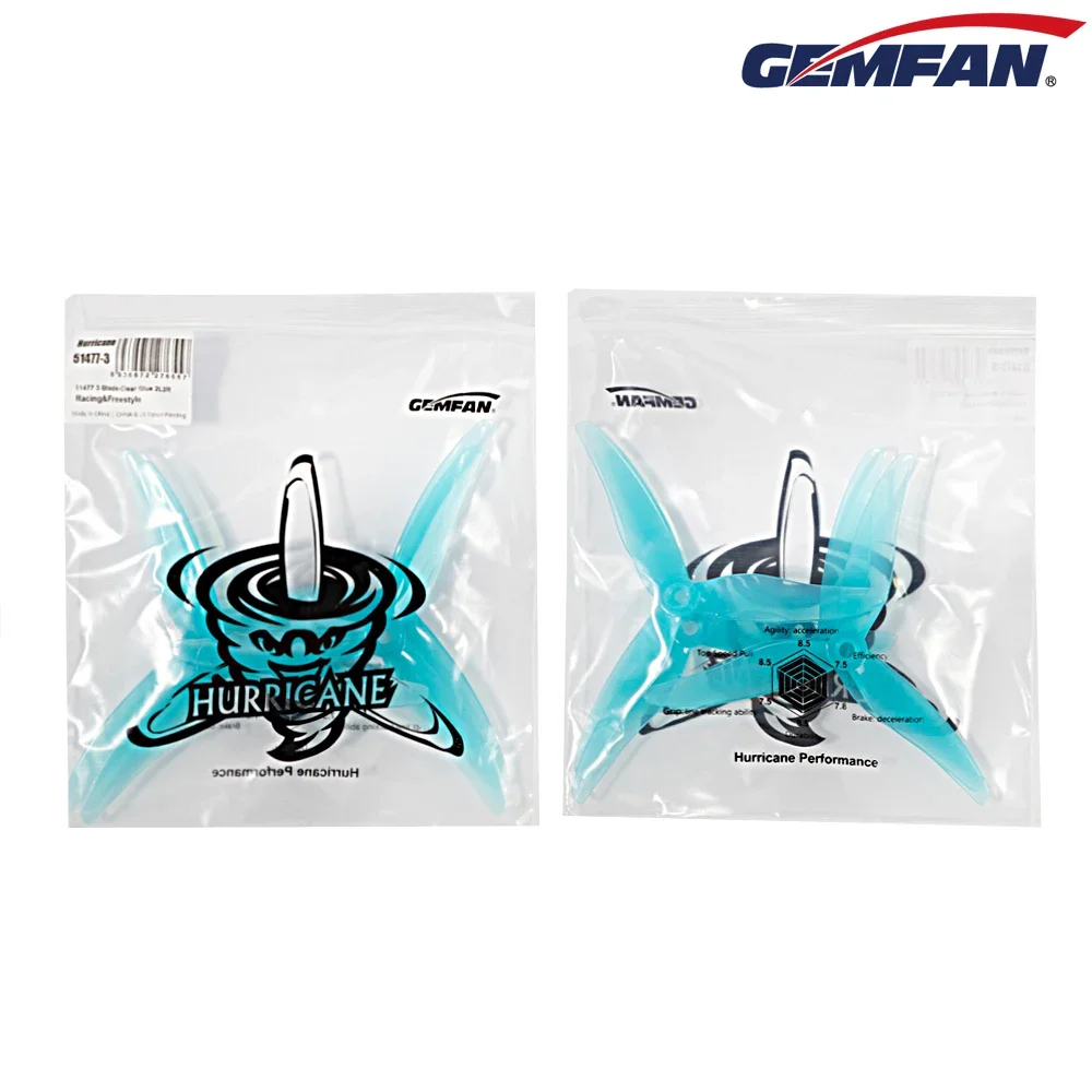 10Pairs (10CW + 10CCW) Gemfan  - مراجعة Drone Rc Parts وسعره