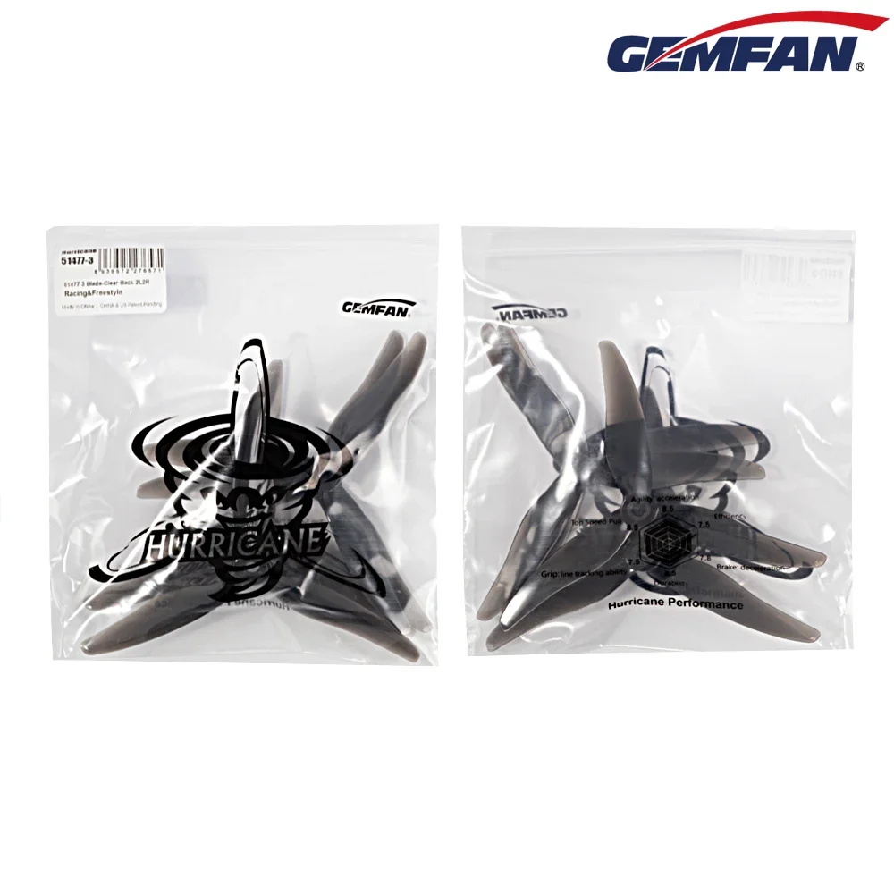 10Pairs (10CW + 10CCW) Gemfan  - مراجعة Drone Rc Parts وسعره