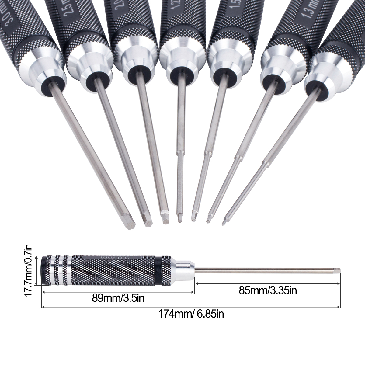 7 IN 1 Steel Hex Screwdriver S - مراجعة Drone And Car وسعره