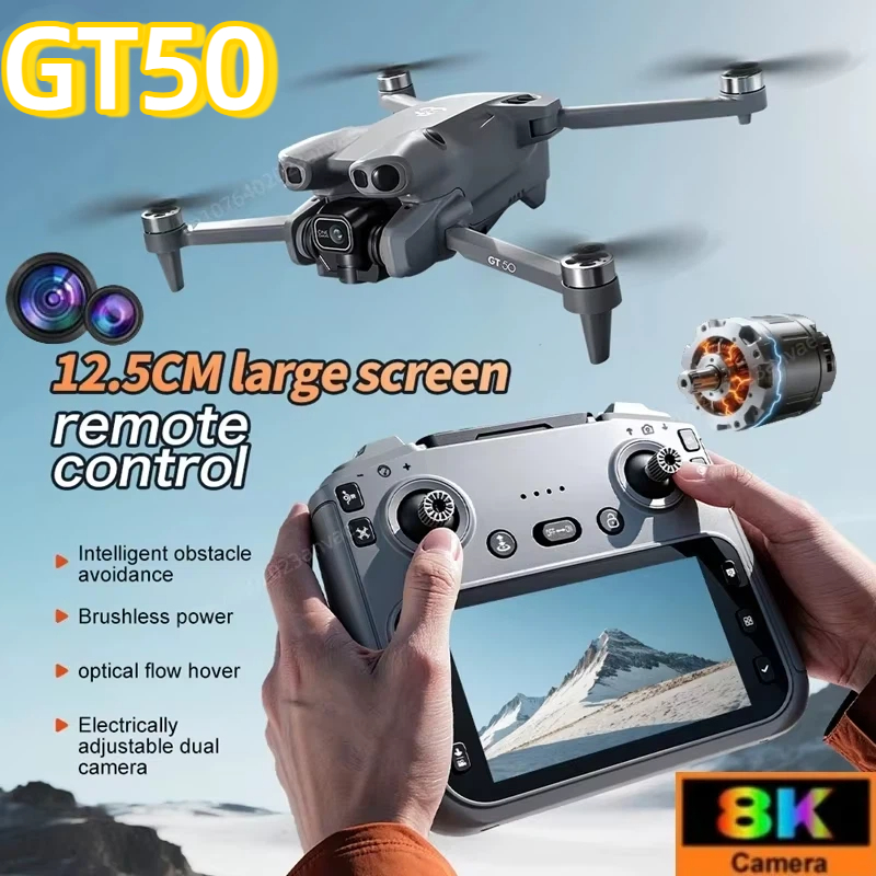 GT50 RC Drone 8K HD Aerial Pho - مراجعة Rc Drone E88 وسعره