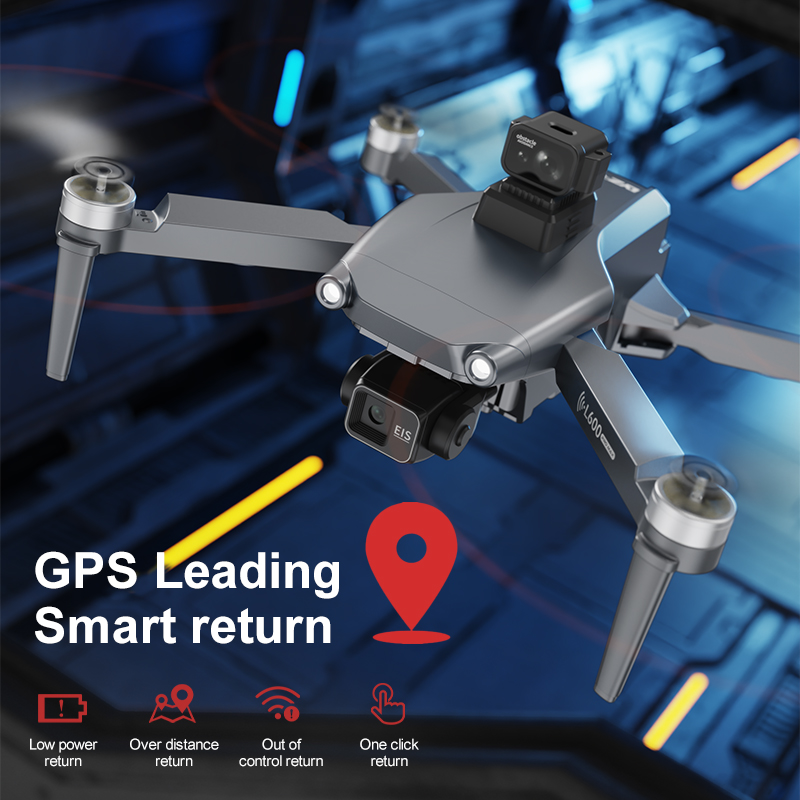 L600 MAX GPS Drone Professiona - مراجعة Drone Rc With Screen وسعره