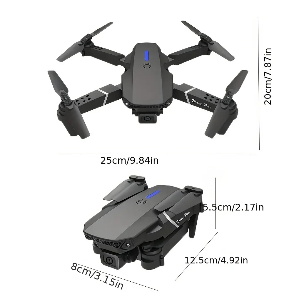 Professional Drone E88 4K Wide - مراجعة Rc Drone E88 وسعره