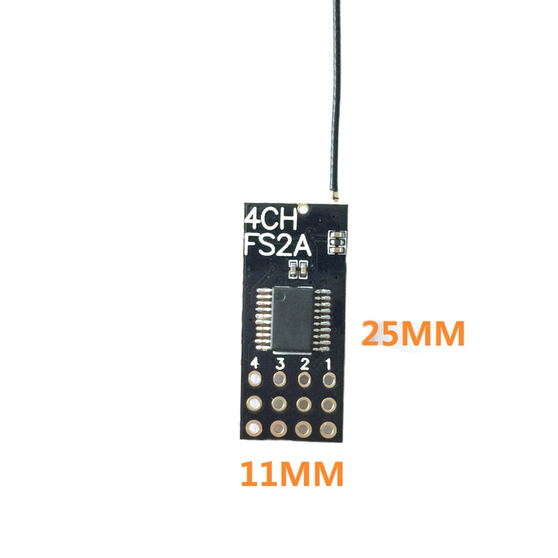 Flysky FS2A Mini Receiver 4CH  - مراجعة Drone Rc Aircraft وسعره