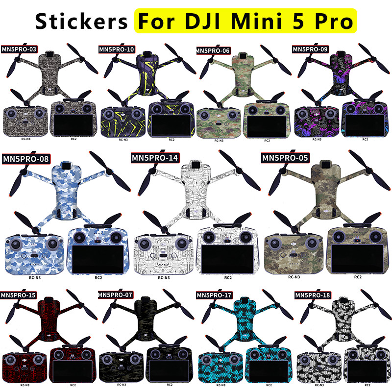 For DJI Mini 5Pro Drone Sticke - مراجعة Drone Dji Rc 2 وسعره