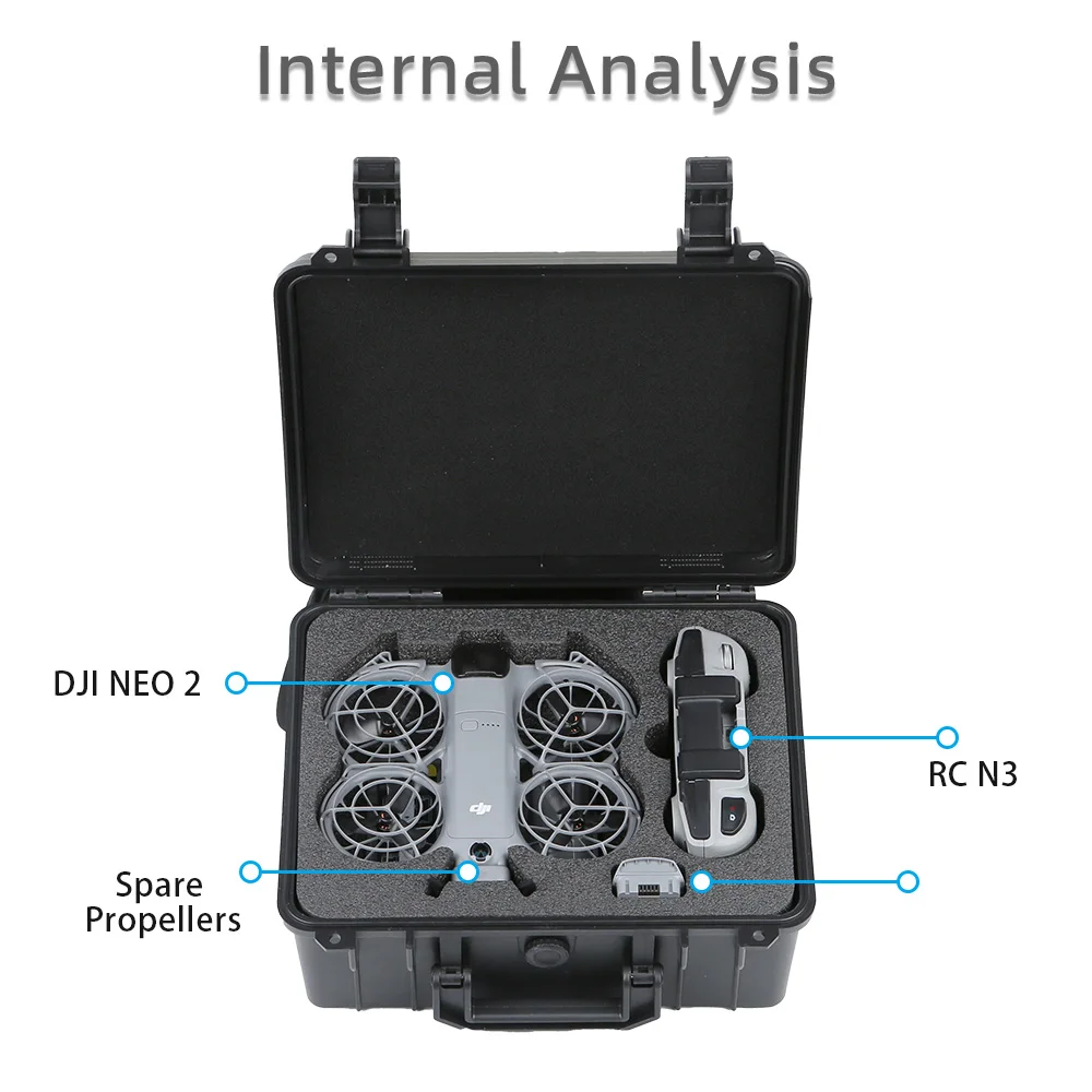 Portable Safety Box For DJI NE - مراجعة Drone Dji Rc N3 وسعره