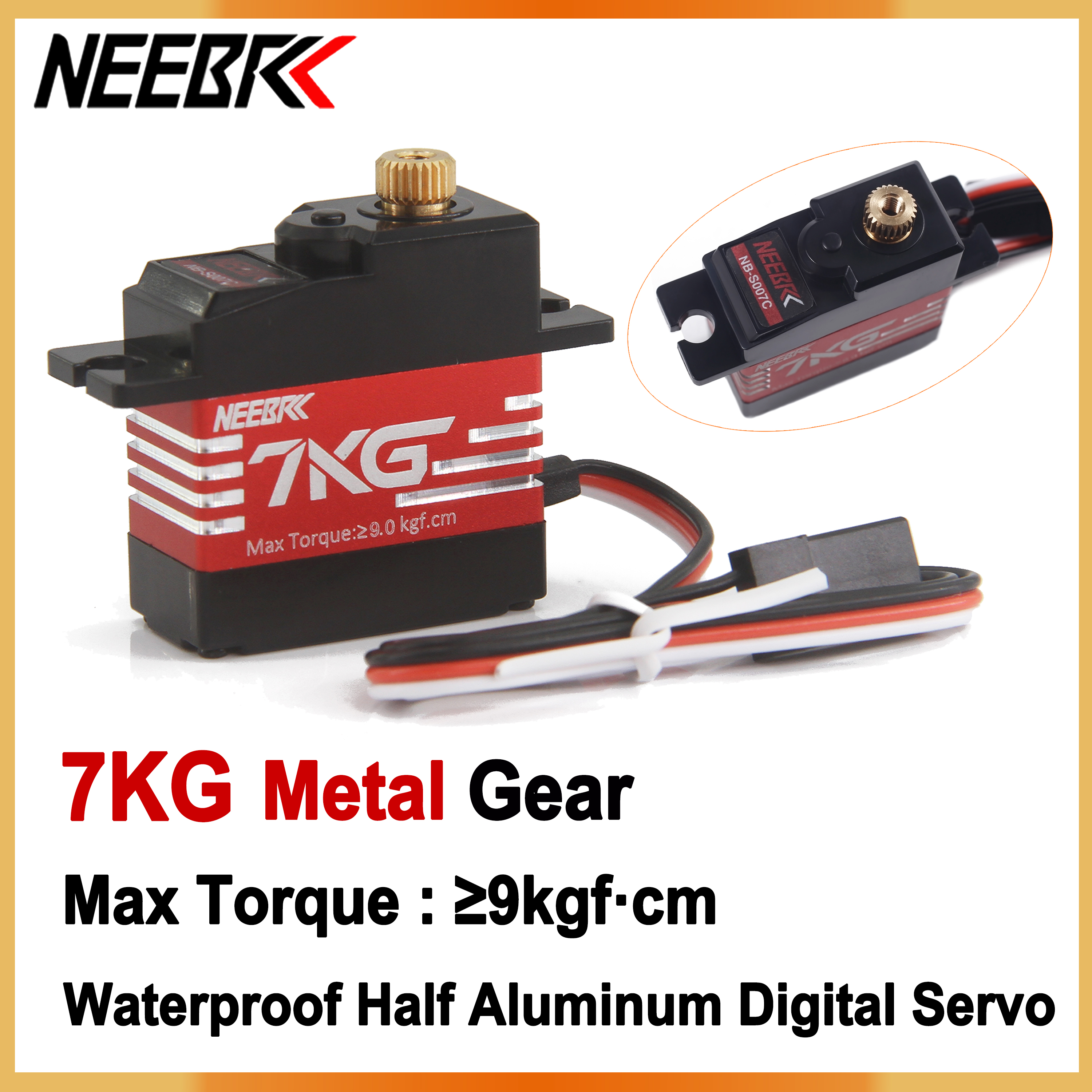 NEEBRC 7KG Waterproof Metal Ge - مراجعة Drone Mjx Rc وسعره
