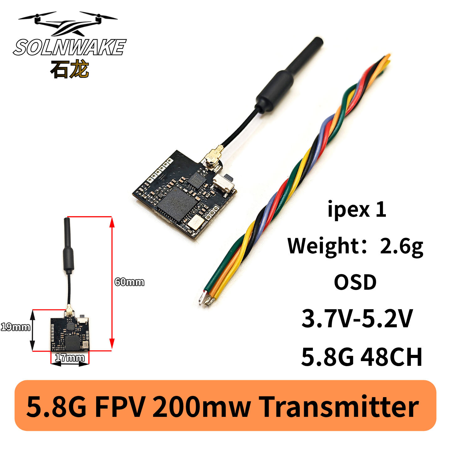 SLONWAKE Nano 5.8G 48CH 200mW  - مراجعة Drone With Rc Controller وسعره