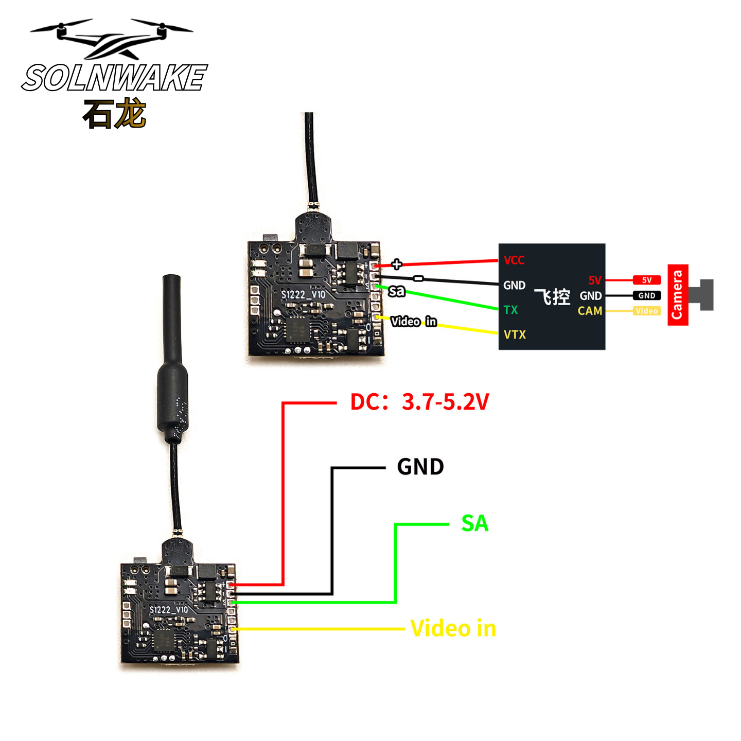SLONWAKE Nano 5.8G 48CH 200mW  - مراجعة Drone With Rc Controller وسعره