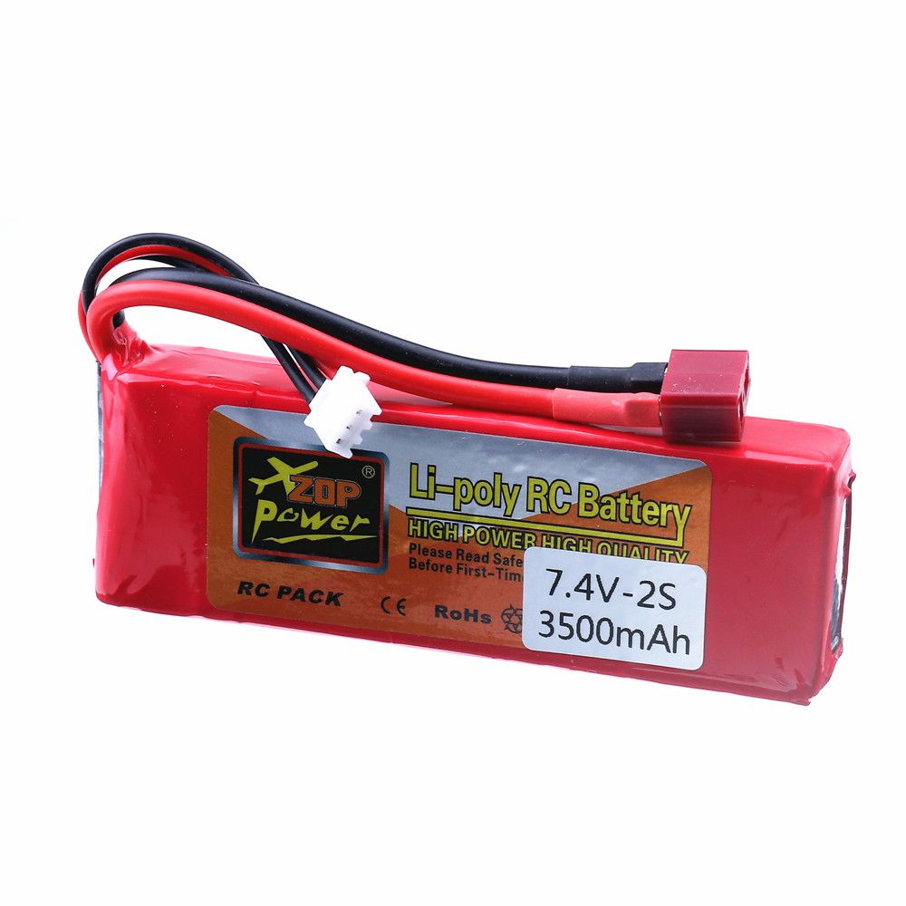 Lipo Battery 2S 7.4V 3500mah R - مراجعة Drone And Car وسعره