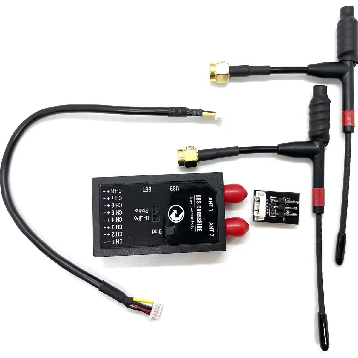 TBS CROSSFIRE 8CH DIVERSITY RX - مراجعة Crossfire Receiver Rx وسعره