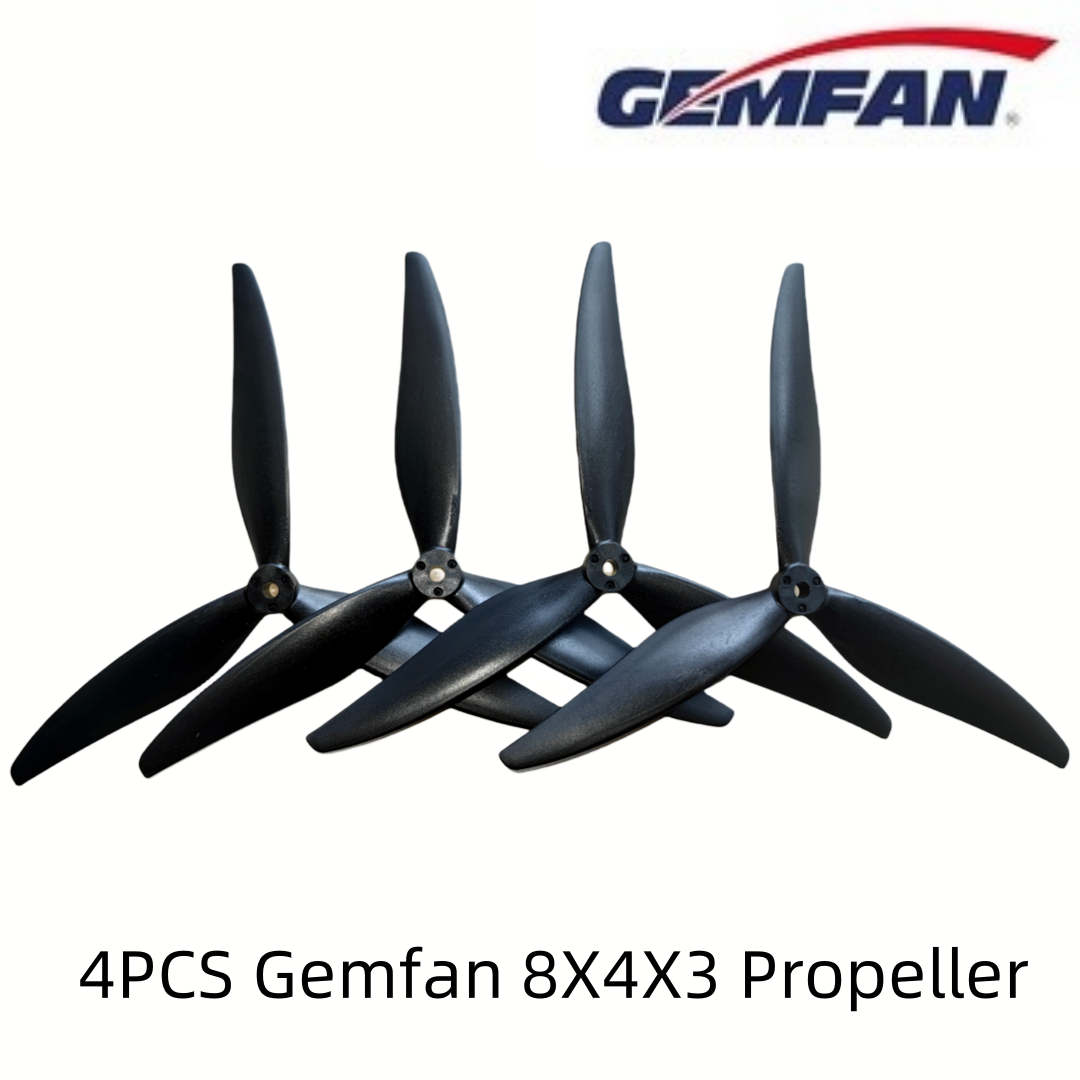 4PCS Gemfan 8040 8X4X3 3-Blade - مراجعة Drone Rc Parts وسعره